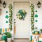 6 ft Spring Floral Shamrock Garland – Artificial Eucalyptus, Tulip & Hydrangea Vine for Mantle, Table, Baby Shower, Wedding & Party Decor